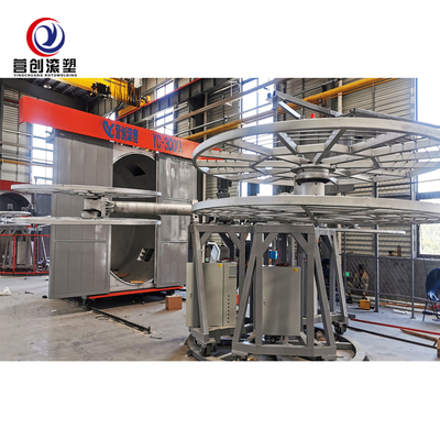 खरीदें New Water tank Carrousel Rotational Molding Machine for sales rotomoulding machine online manufacture
