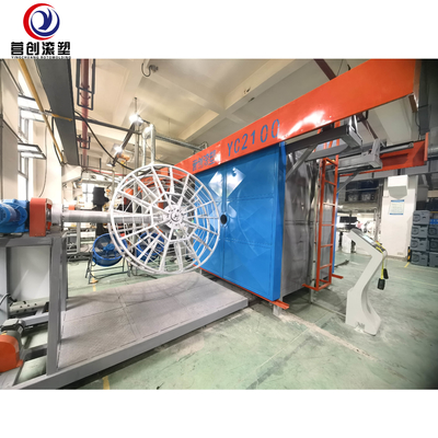खरीदें एयर कूलिंग 25000L इनलाइन शटल रोटो मोल्डिंग मशीन कम दबाव online manufacture