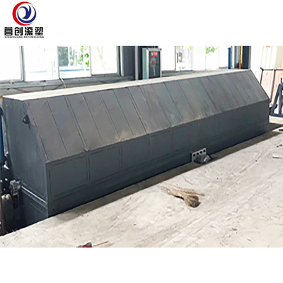 खरीदें Fishing boat, kayaking equipment Closed oven Rock and roll rotomolding machine of sale online manufacture