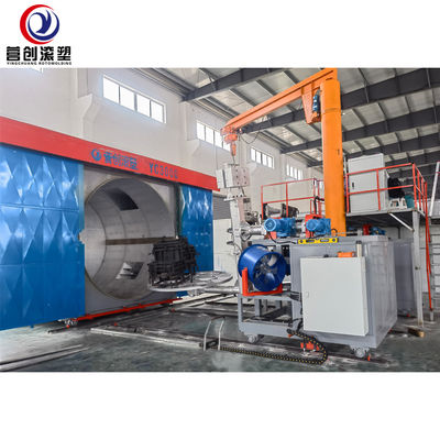 गुणवत्ता  10000L Tank Rotational Molding Machine for PP/PE/HDPE/LLDPE Material Made in China कारखाना