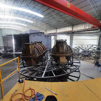 खरीदें विनिर्माण संयंत्र उत्कृष्ट दक्षता के साथ रोटरी मोल्डिंग मशीन online manufacture