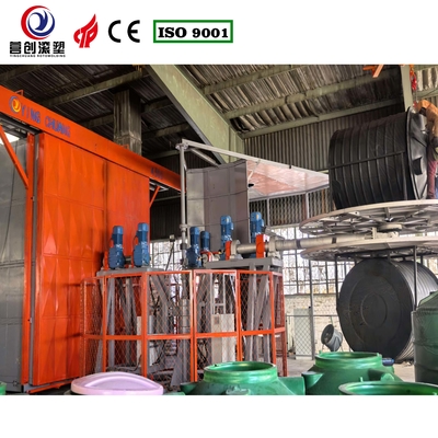 खरीदें CC-3A-4500 औद्योगिक उत्पादन के लिए कैरोसेल रोटेशनल मोल्डिंग मशीन online manufacture