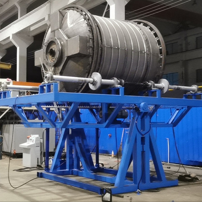 डेल्टा पीएलसी नियंत्रण रॉक एन रोल रोटोमोल्डिंग मशीन 6KW-11KW पानी टैंक के उत्पादन के लिए