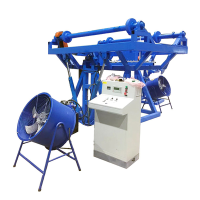 विनिर्माण संयंत्र 220V/380V/440V वोल्टेज वाली रॉक एंड रोल रोटोमोल्डिंग मशीनें