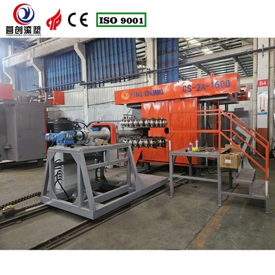 220V/380V/440V वोल्टेज शटल रोटोमोल्डिंग मशीन पीएलसी नियंत्रण प्रणाली और समायोज्य घूर्णन गति के साथ pickleball के लिए