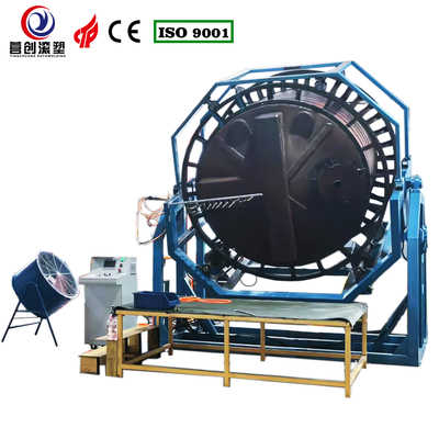 अनुकूलन योग्य रॉक एंड रोल रोटेशनल मोल्डिंग मशीन वोल्टेज 380V 50Hz 3 चरण