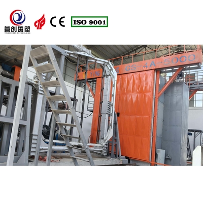 पानी की टंकियों के लिए उच्च स्थायित्व रोटेशनल मोल्डिंग मशीन 500L-10000L