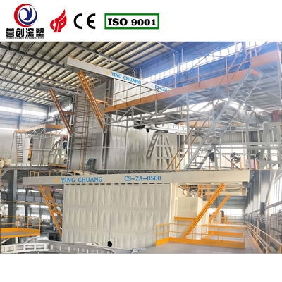 विनिर्माण संयंत्र शटल रोटोमोल्डिंग मशीन मोल्डिंग तापमान 200-400C बर्नर क्षमता 700000 Kcar