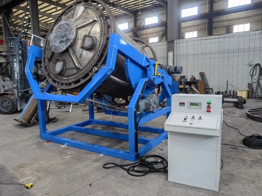 ओपन फ्लेम रोटोमोल्डिंग मशीन रॉक एन रोल वॉटर टैंक मेकिंग मशीन
