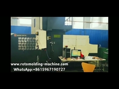 पानी की टंकियों में बड़े खोखले उत्पादों के निर्माण के लिए पूरी तरह से स्वचालित रोटोमोल्डिंग उपकरण