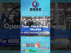 यिंगचुआंग रोटो रॉक एंड रोल रोटोमोल्डिंग मशीन 1000L क्षैतिज पानी टावर के लिए